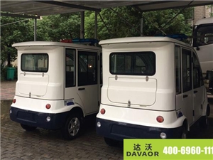 達沃電動巡邏車服務(wù)于城管 